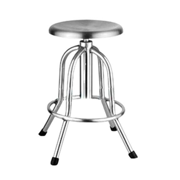 Hospital furniture stainless steel Nurse Stool top