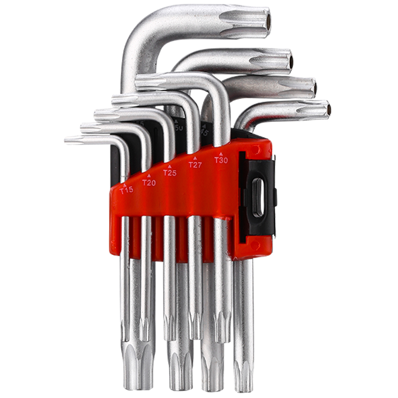 JUMLEE-Star Hex Key Set, Allen Wrench, Torx, 9Pcs, China Factory Production