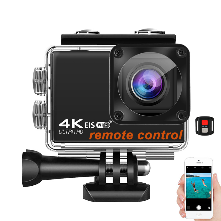 Лучшая Экшн-камера 1080P ultra HD wifi EIS mini 60fps real eken h9r sports 4K