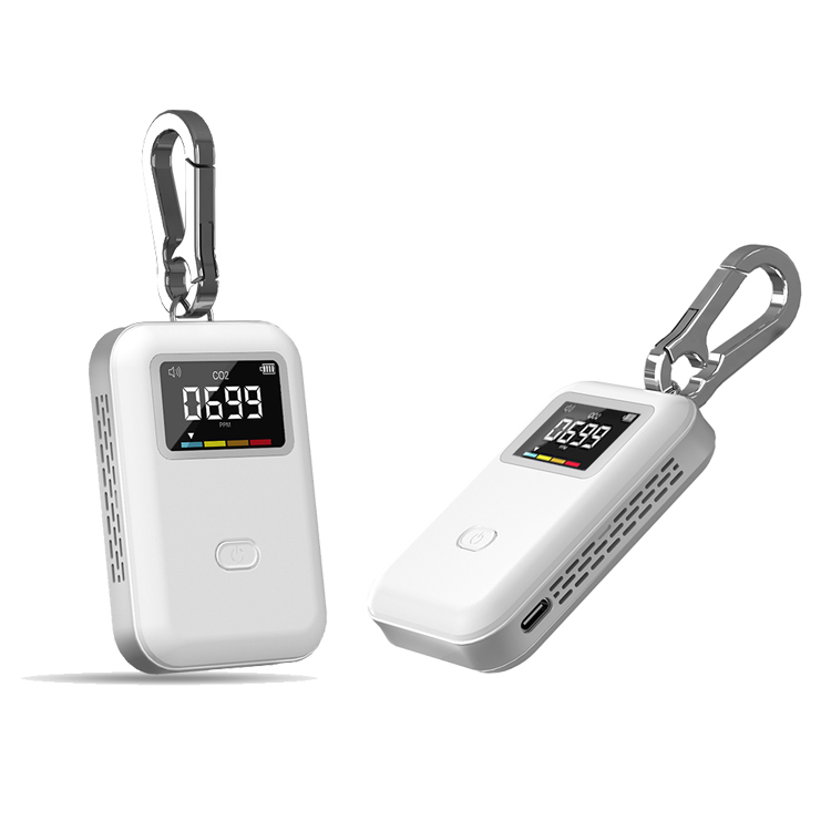 Co2 Measuring Instrument Quality Monitor 3-in-1 Combotemperature And Humidity Carbon Dioxide Co2 Detector