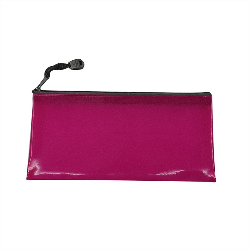 Custom Creative Design EVA Zipper Pen Pouch Pure Color Frosted EVA Zipper Document Bag