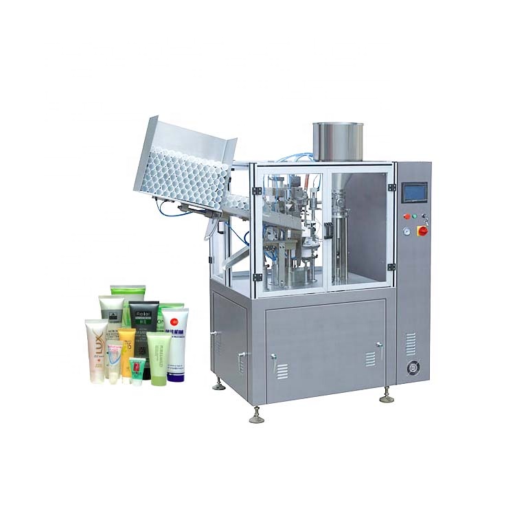 LTRG-60 Automatic Toothpaste Cosmetic Paste Cream Tube Filling Packaging Machine for Soft Plastic Tube