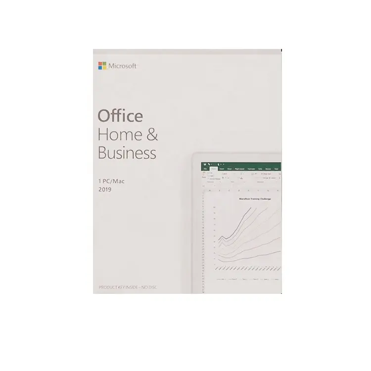 Microsoft Office 2019 home and business for PC MAC 100% online activation Version Retail Box Office 2019 HB