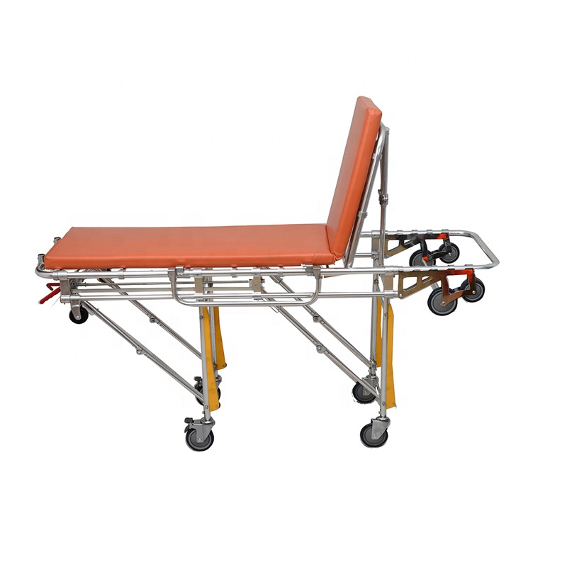 automatic loading stretcher bed for ambulance car