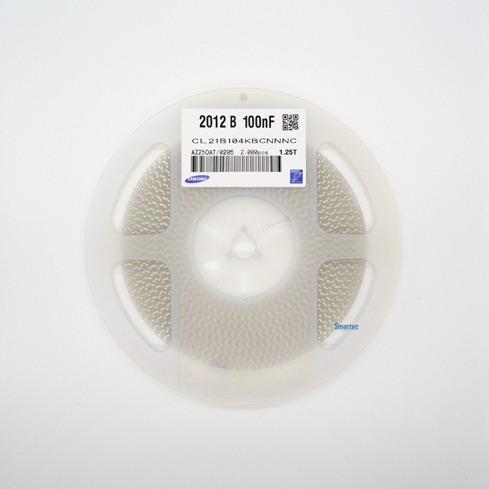 Керамические конденсаторы 104K SMD 0805 100nF 10% 50V X7R CL21B104KBFNNNE