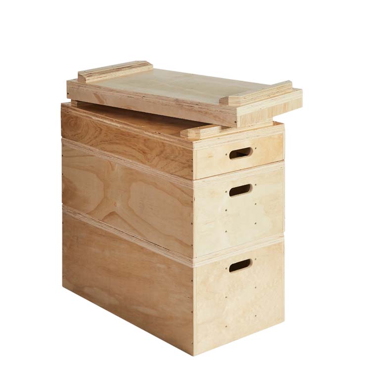 Weight Lifting Wooden Jerk Boxes Jerk Block Boxes