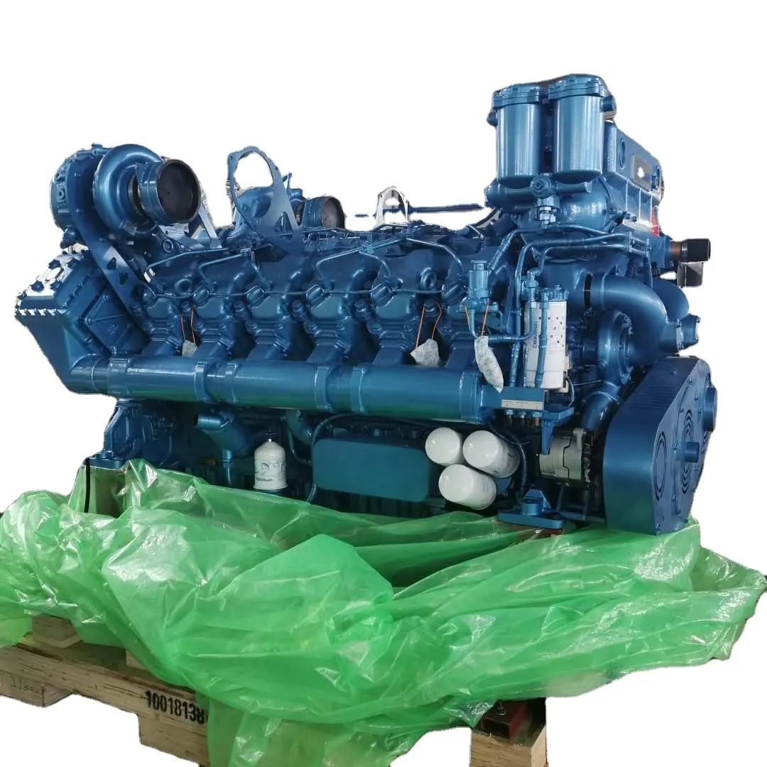 Engine Price Original 6M26C500-18 500HP 1800rpm Weichai Baudouin Marine Engine