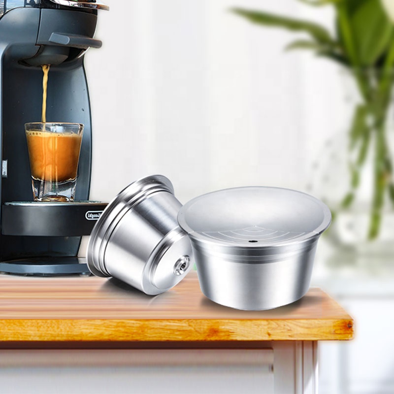 Капсулы для эспрессо из нержавеющей стали, капсулы для кофе Dolce Gusto, капсулы Nespresso, капсулы Dolcegusto, многоразовые капсулы