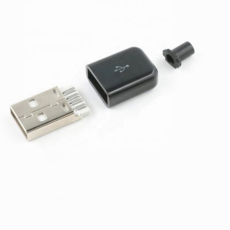 10 шт., штекерные USB-разъемы 5P 5pin USB 2,0