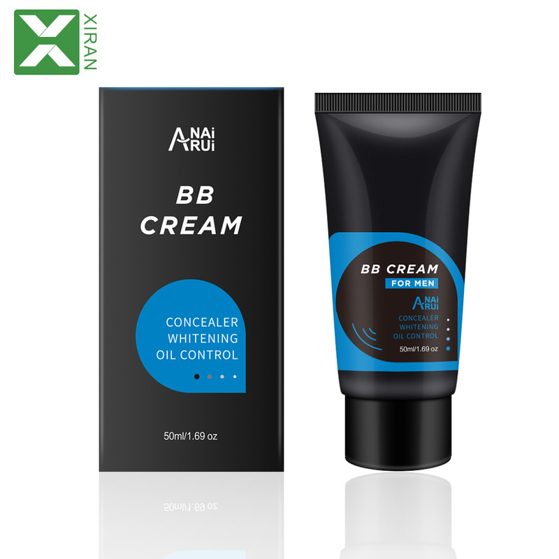 In stock moisturizing waterproof face whitening cream makeup bb cream for men