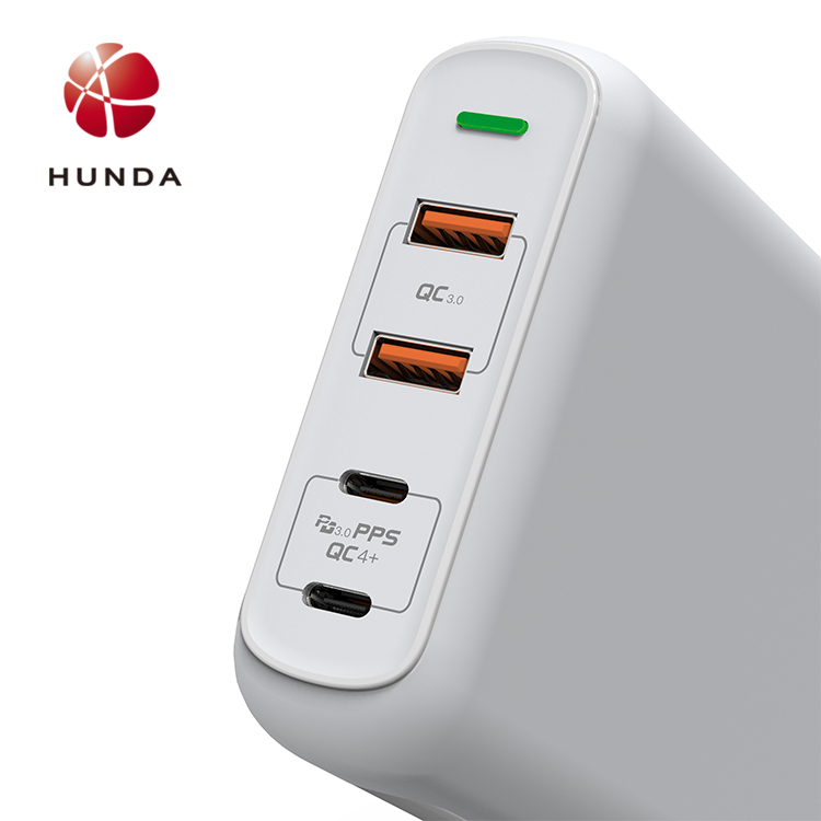 USB Type C зарядное устройство для ноутбука адаптер питания, 120 Вт 5 портов USB настенное зарядное устройство с 18 Вт и 60 Вт Тип C Питание поставка PD зарядное устройство и QC 4,0