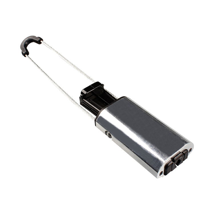Fiber optic cable tension wire clip Aluminum Alloy Insulated wire tension Clamp Cable Metal Steel of fiber equipments
