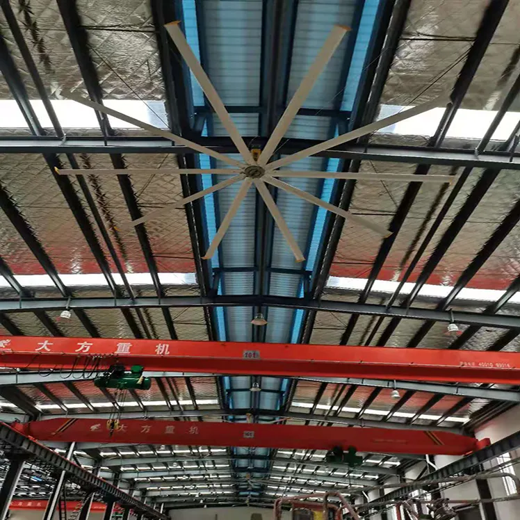 24FT 1.5KW Big Hvls Industrial Ceiling Fans