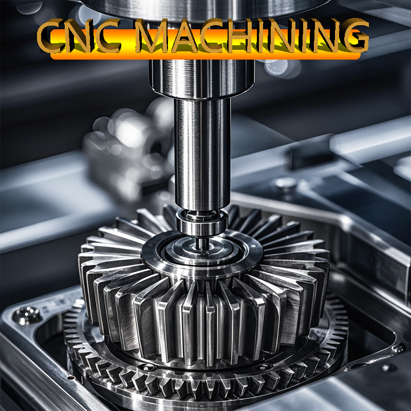 High Precision 5 Axis CNC Metal Machining Milling Stainless Steel Brass Aluminum Titanium CNC Turning Mechanical Component Parts