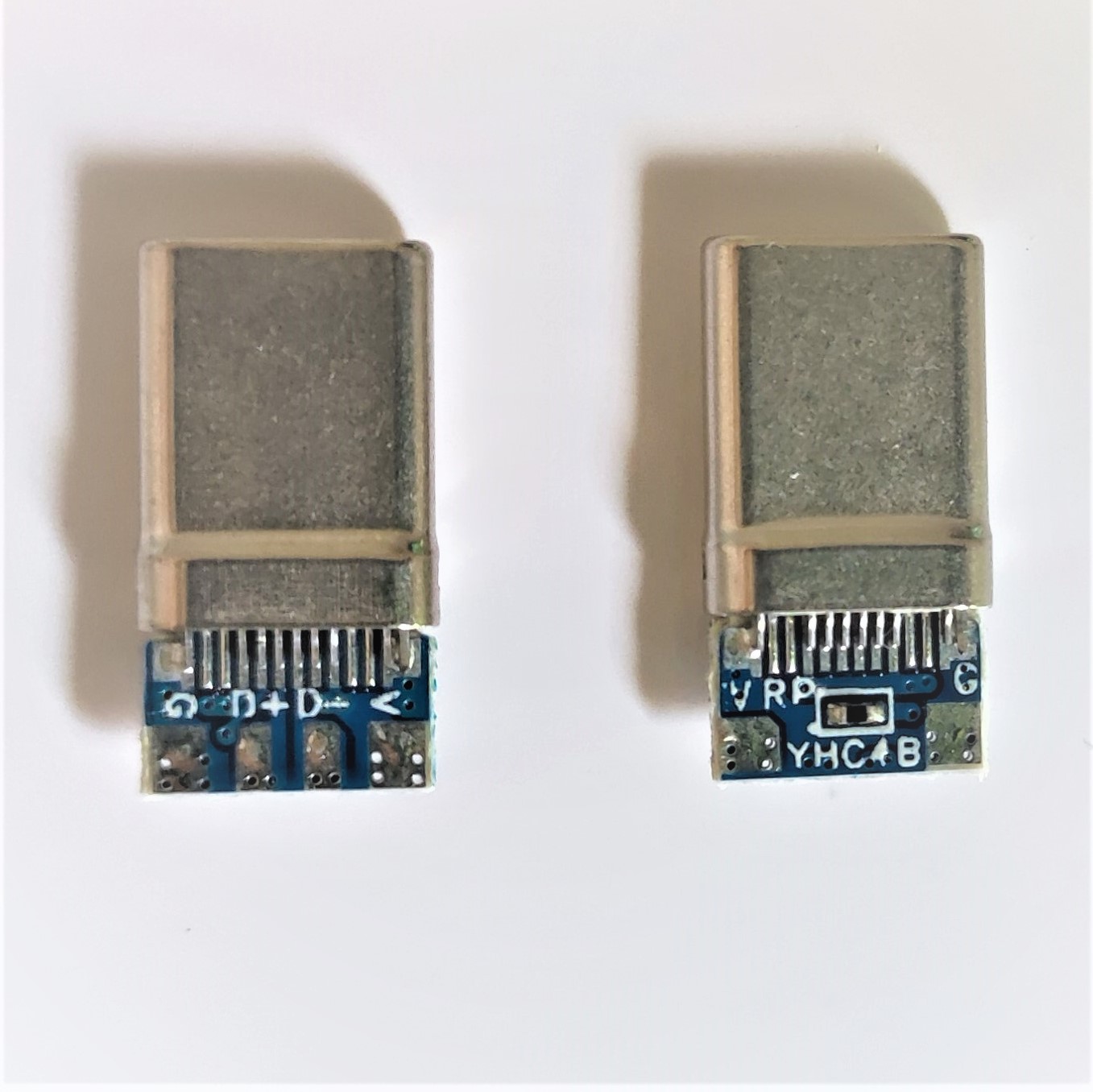 Круглый Соединительный Usb C-образный штекер 24pin с печатной платой USB C кабель для передачи данных Тип C разъем