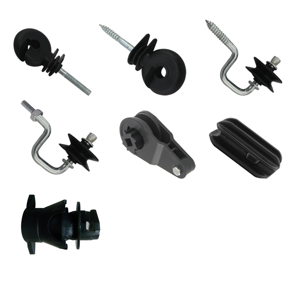 ZICHEN Low price wholesale Farm Fence insulator Screw in Ring Insulator for electric fence