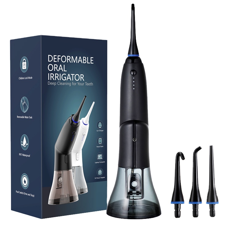 IPX7 Waterproof Portable Teeth Ir rigator Dental Flosser Water Powerful Cleaning Water Flosser Cordless