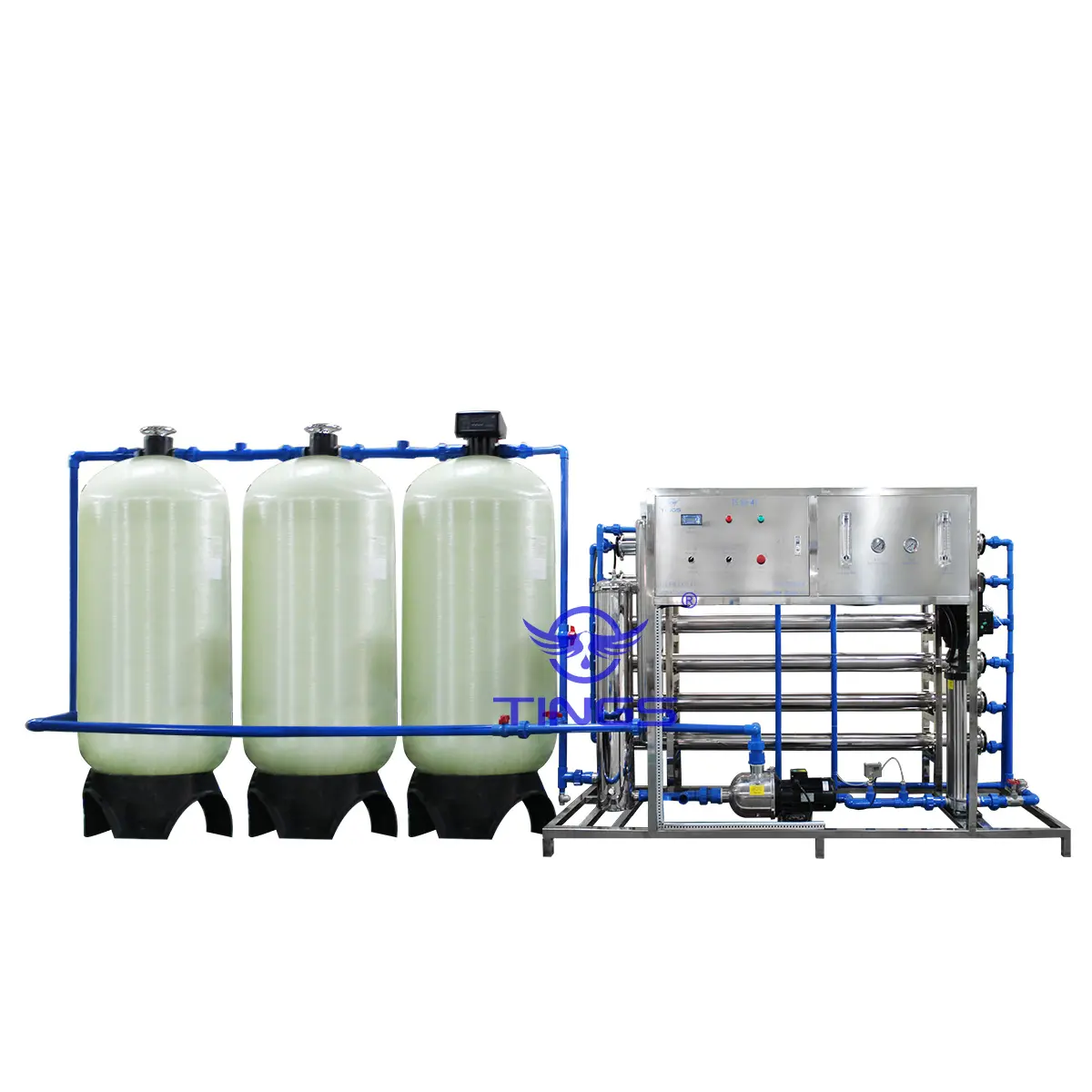 Water Treatment Ro Plant Commercial Industrial Pure Water Reverse Osmosis System RO Seawater Desalination Plant Irrigation Water Treatment Plant