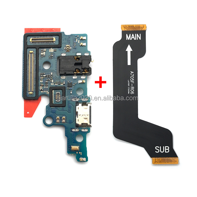 Материнская плата и зарядный порт USB плата зарядного устройства гибкий кабель для Samsung Galaxy A10 A20 A30 A40 A50 A60 A70 A80