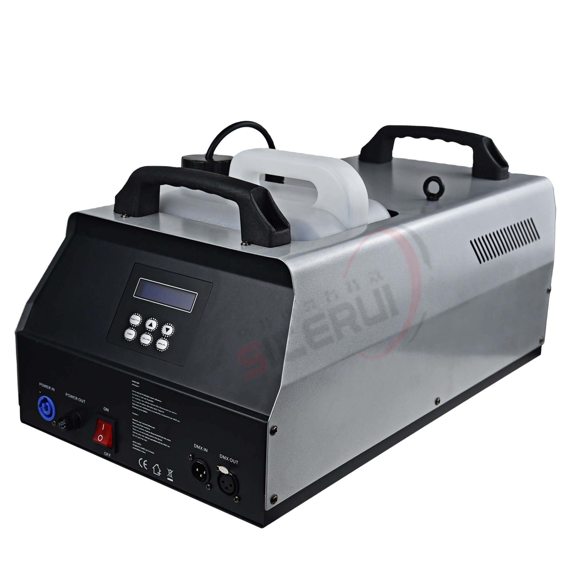 Противотуманная машина SITERUI высокой мощности 3000 Вт, сценическая dmx512 + дымовая машина с ЖК-дисплеем, противотуманная машина с большим нагревательным сердечником и прямым впрыском
