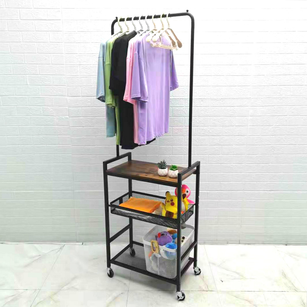 multifuctional indoor Dry carbon steel metal clothes shoe racks hanger