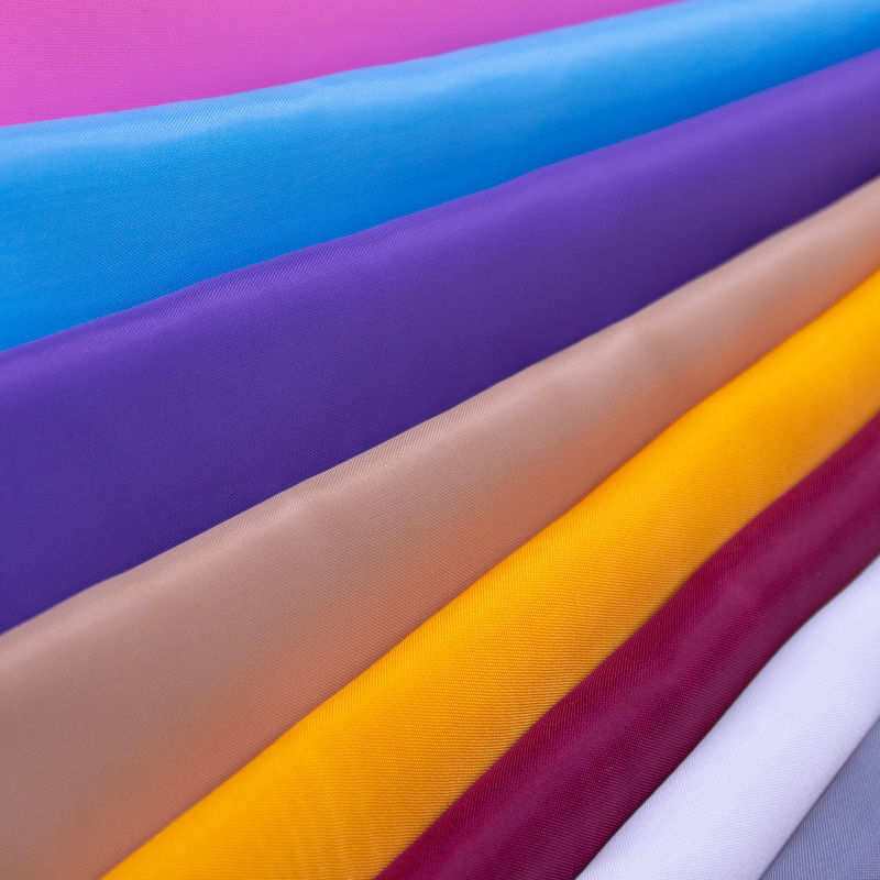 100% Polyester Taffeta 170T 190T 210T PU PVC Coated Fabric 3000mm Waterproof for Raincoat Jacket Umbrella Fabric