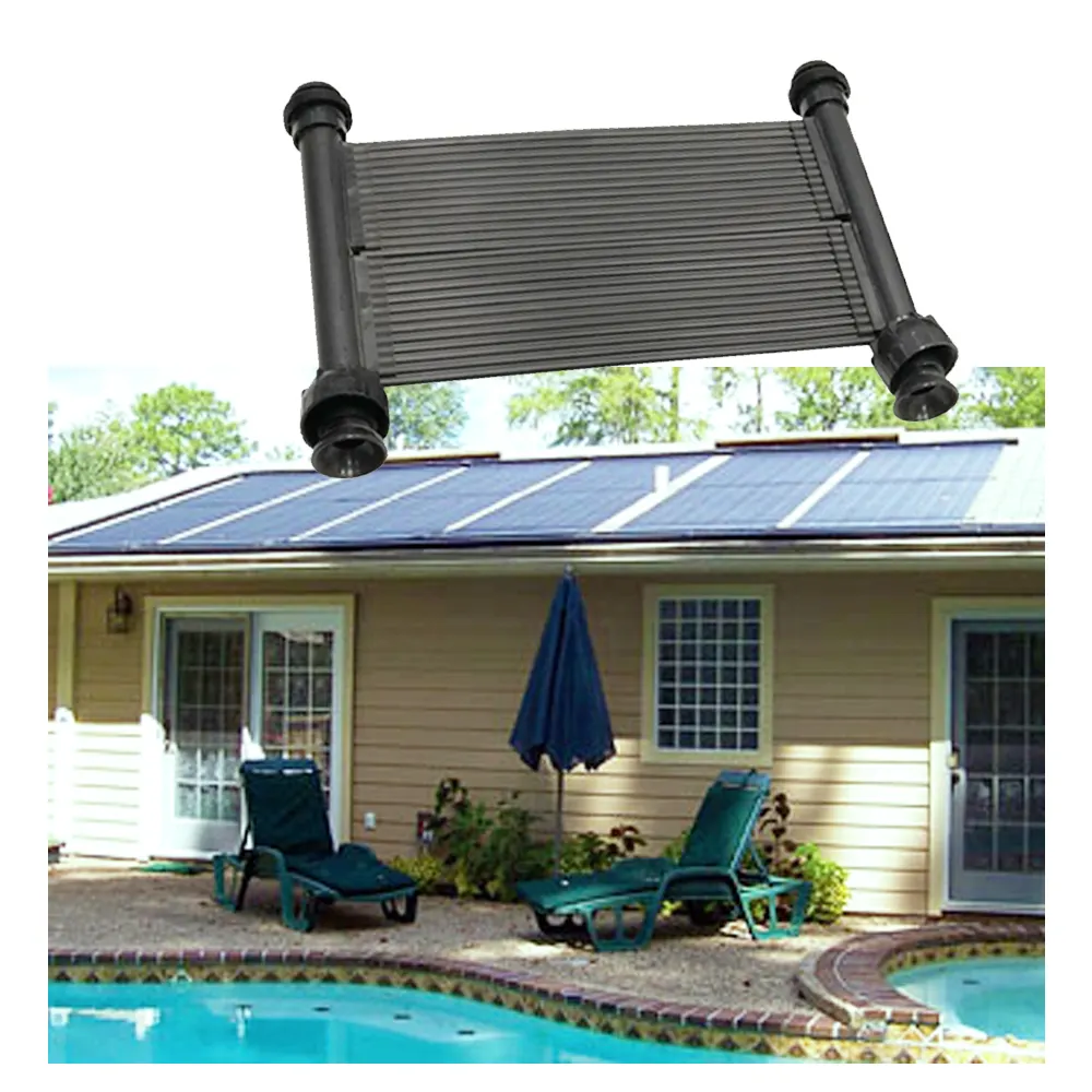 2021China factory Above Ground Solar Pool Heaters with Roof installation Kits