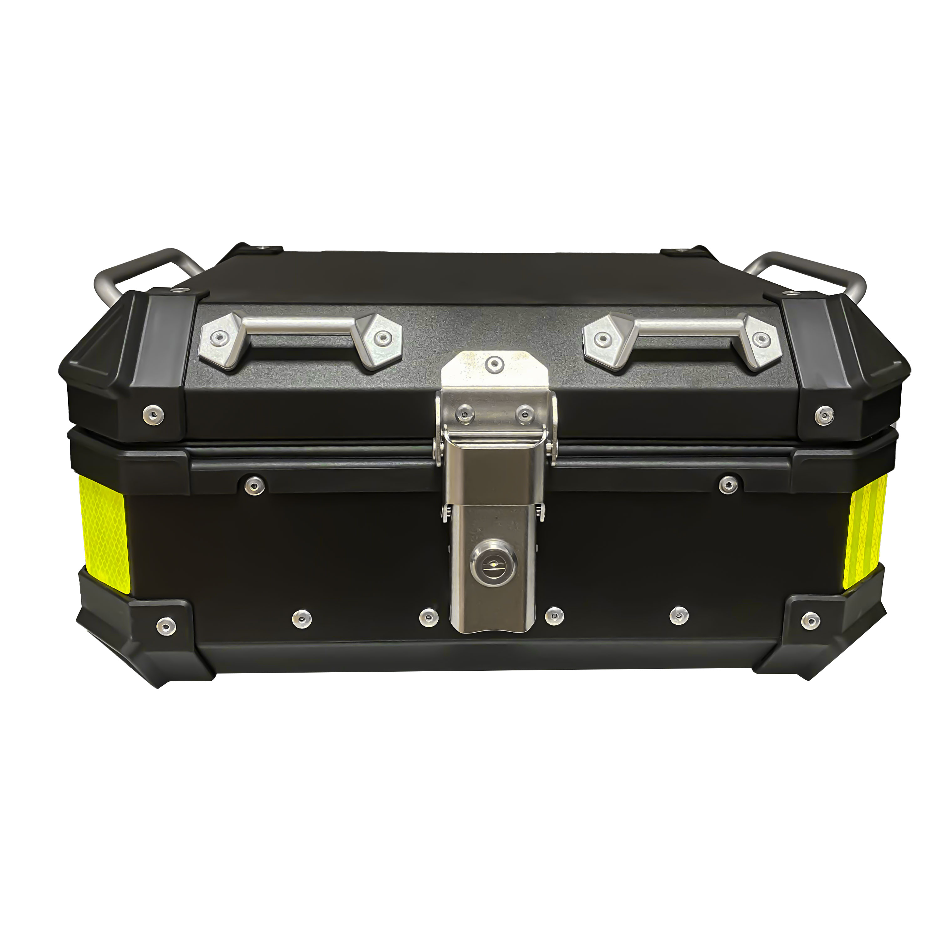 OHHO Factory Solid 22L Motorcycle Rear Cargo Black Bicycle Aluminium Tail Case Tool Gear Set Top boxes
