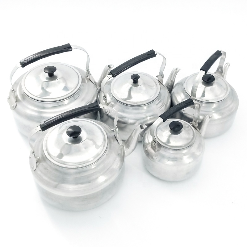 Metal aluminum tea kettle camping kettle house use good quality