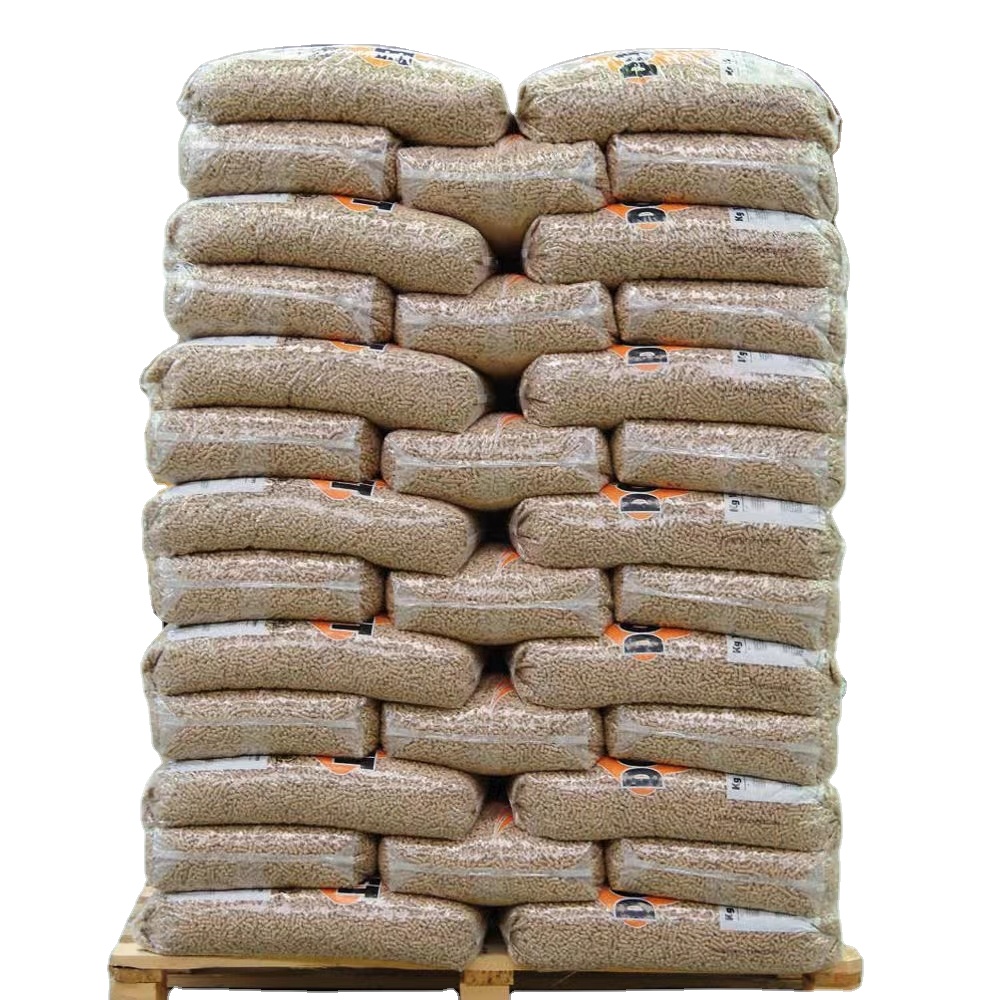 Hemp Wood Pellet, Heating Wood Pellet, 15 кг Bags, Europe Slovenia