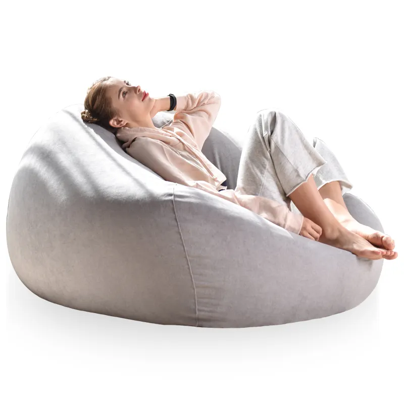 YJ Customized OEM Bean Bag Chair Explosive Furniture Studio Room Couch Living Room Recliner Beanbag Lounger Wholesale