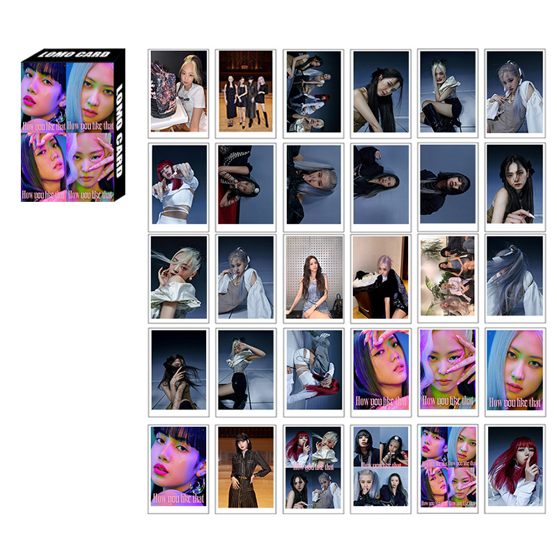 Оптовая продажа Kpop 30 шт./кор. Blackpink как вам нравится, что postercard фото карты ЛОМО карта
