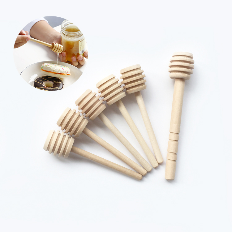 Best Standard Mini Wooden Honey Dipper Stick For Kitchen