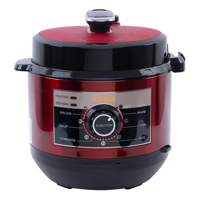 Ewant Multipurpose Large Capacity Electric Automatic Rice Pressure Cooker 6 Liters Programmable Electric Pressure Cooker