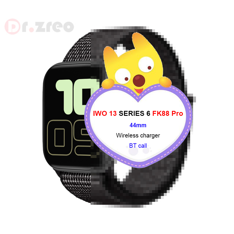 2021 Беспроводная зарядка FK88pro smartwatch 1,78 Полноэкранный сенсорный датчик ручка синий зуб вызов для мужчин и женщин Смарт-часы FK88 pro