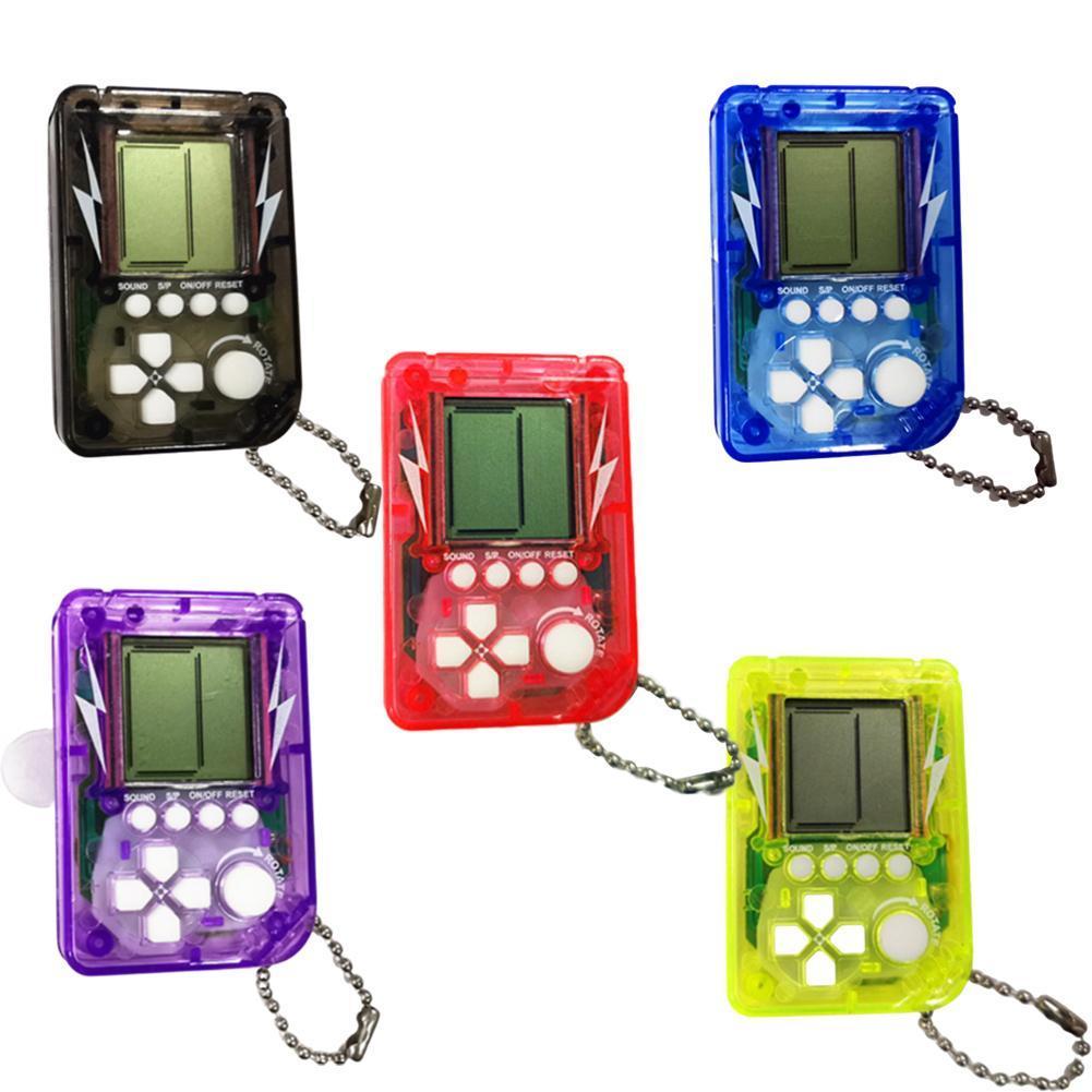 Mini Machine kids Handheld Retro Classic Game Console With Game Keychain Nostalgic Video Game Player