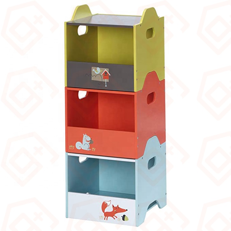 Children's Home Or Kingdom Wooden Furniture Combination Cabinet Kids Toys Cabinet