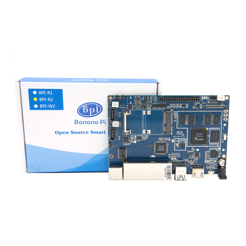 Классическая MTK MT7623N SBC плата маршрутизатора Banana PI BPI R2 с 1 мини-интерфейсом pcie и 1 интерфейсом pcie pin define