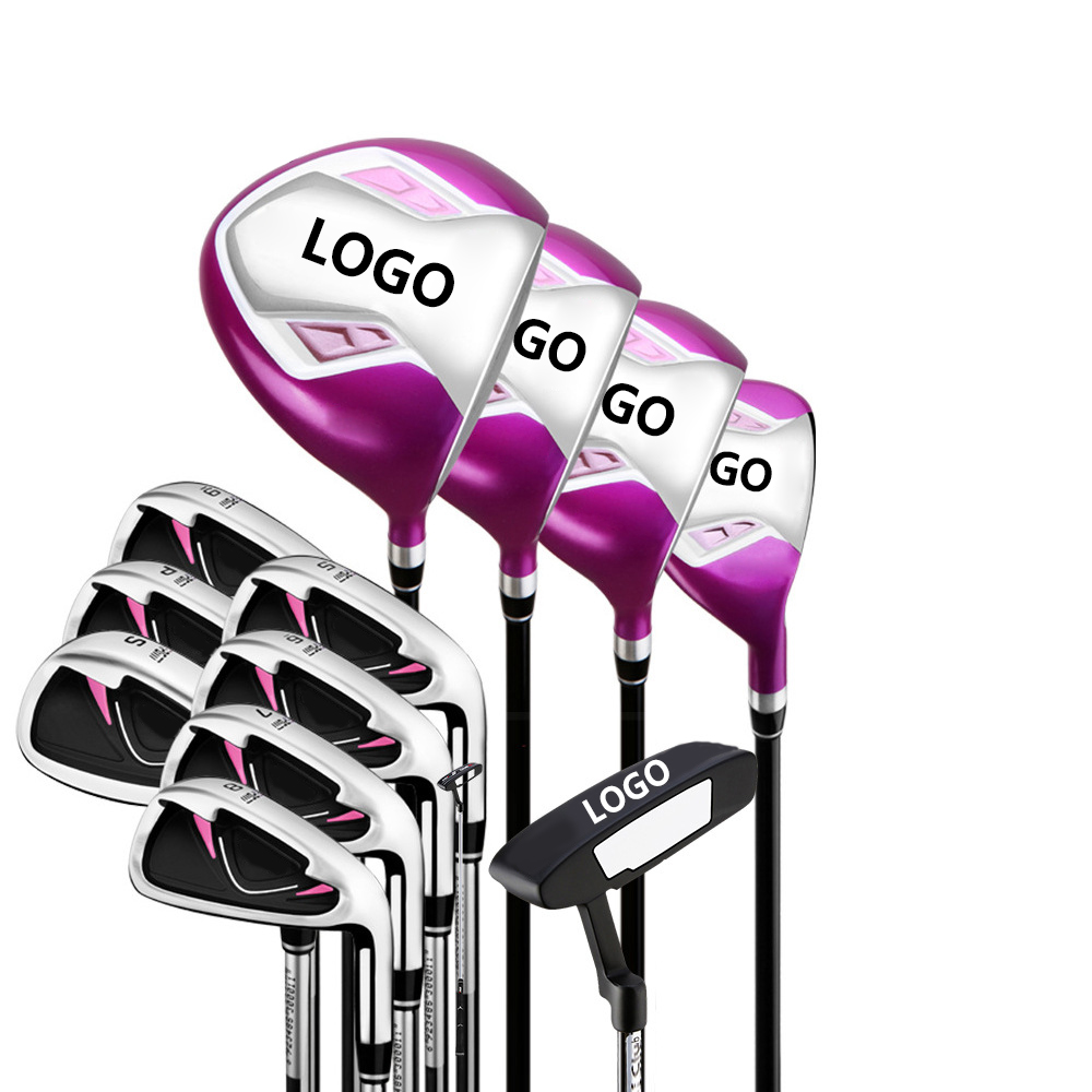 OEM ODM 4/12pcs women golf club complete sets lady full set golf club