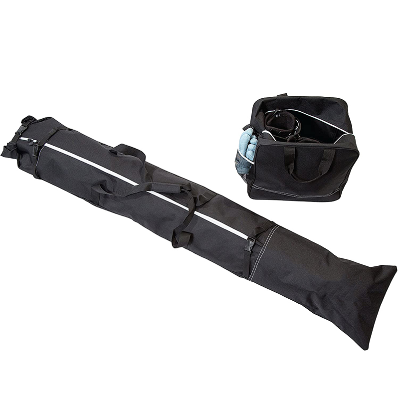 Ski Bag and Snow Boots Bag combo Ski Bags for Air Travel for Adults and Children