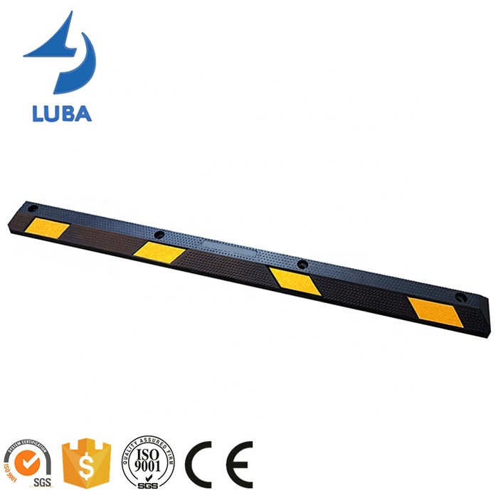 1830mm Long Wholesale Custom Garage Car Ramps Safety Rubber Wheel Stopper