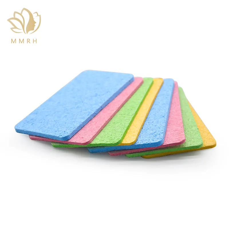 MMRH New Product Custom Made Kitchen Compressed Cellulose Cleaning Sponge