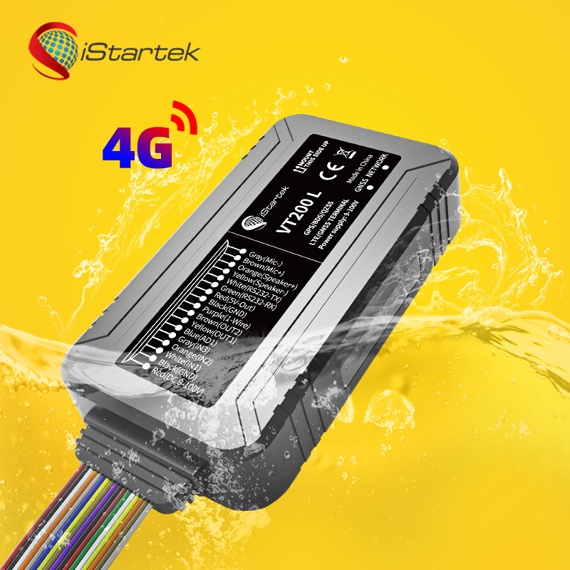 Датчик веса iStartek 4G VT200L tk905i, 4G точный ультразвуковой датчик расхода топлива в автомобиле, GPS-трекер с камерой