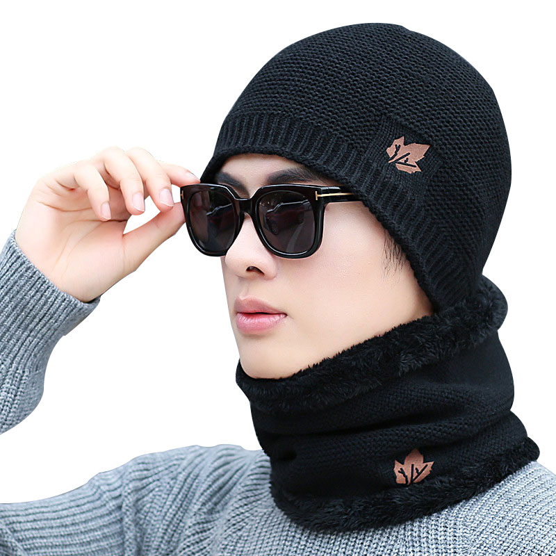 Fashion Beanies Winter Hats Custom Beanie Scarf Set