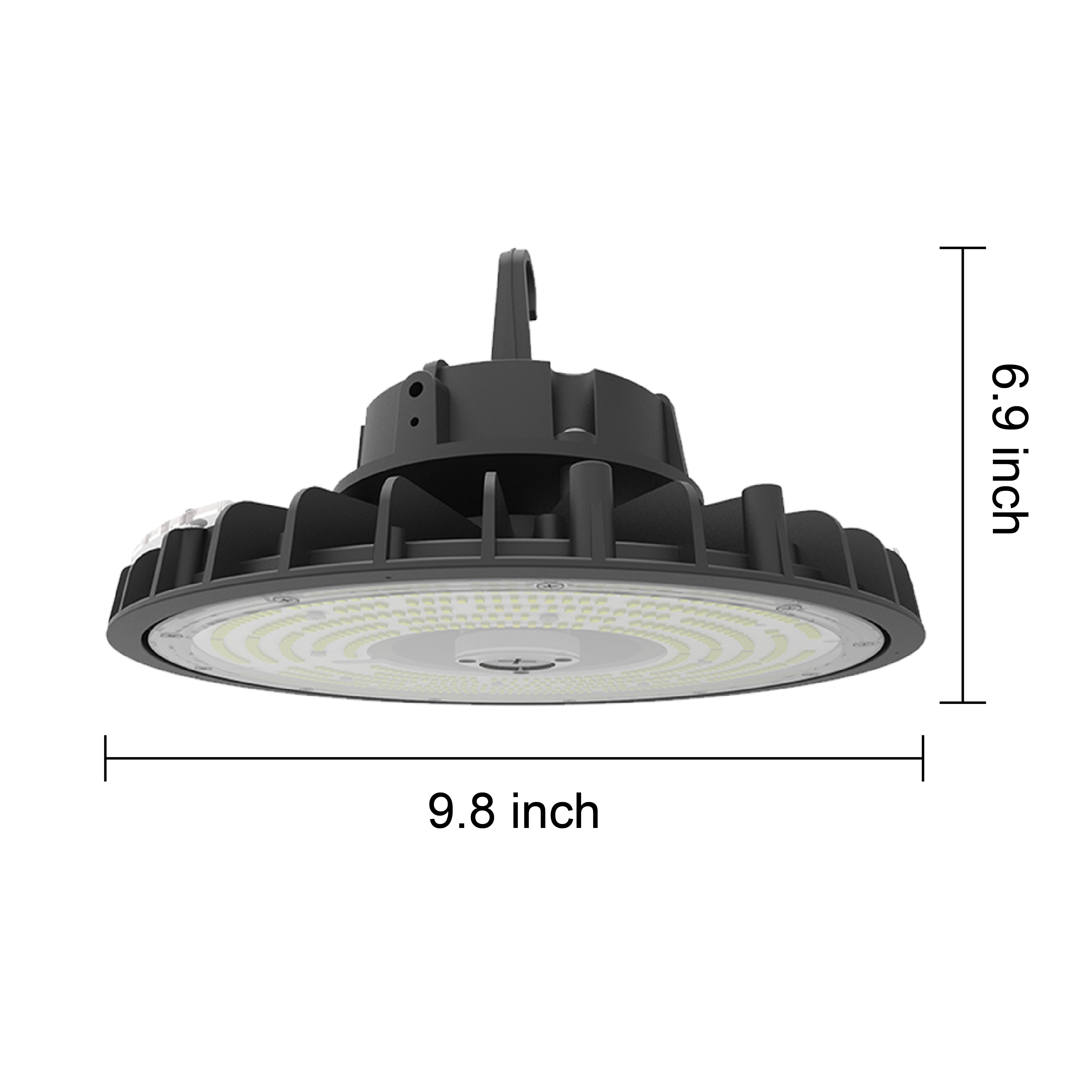 high quality 100 watt high bay led light with sensors CCT Turnable ufo hibay lighting 100w LED UFO highbay