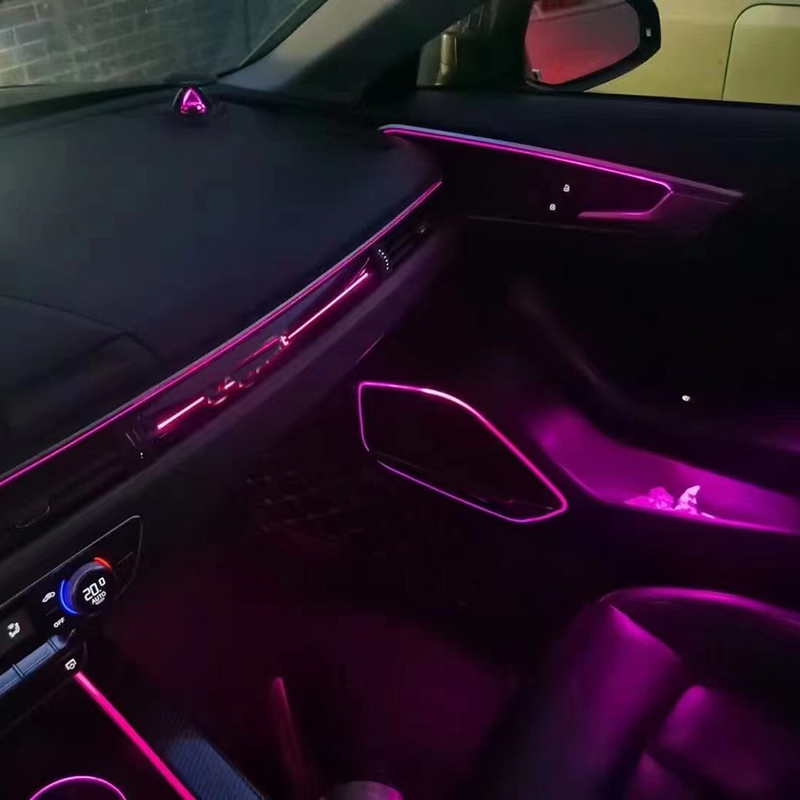 Led Door Panel Illuminate Fit for A4 B9 2017-2019 Cover Speaker Ambient Light Atmosphere Light