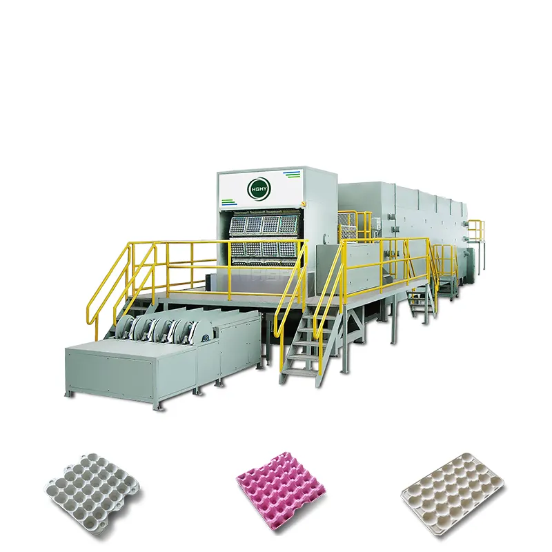 HGHY automatic waste paper egg tray making machine at good price