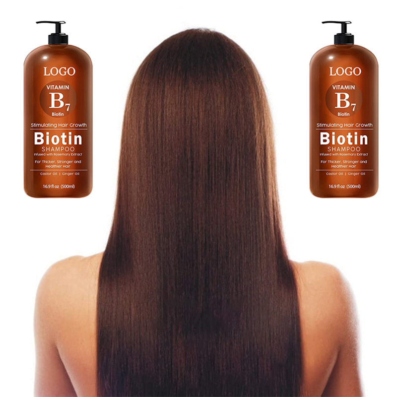 Private Label Prevents Hair Loss & Promotes Healthy Hair Care OEM Hair Growth Shampoo and Conditioner Set