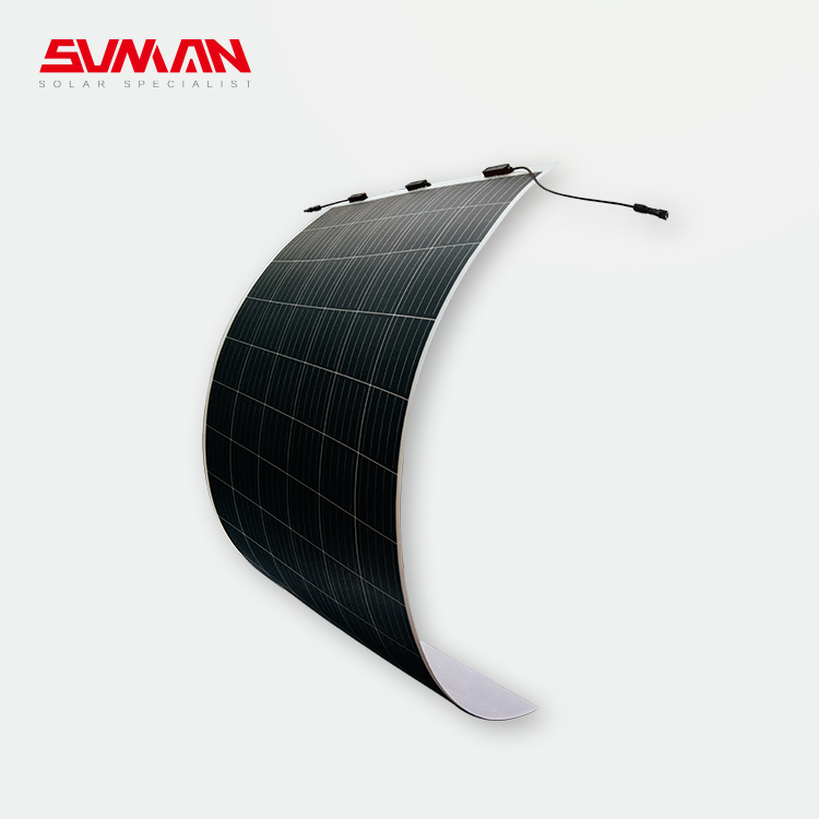 Уникальный патент 310W Супер-легкая монокристаллическая ETFE Гибкая солнечная панель