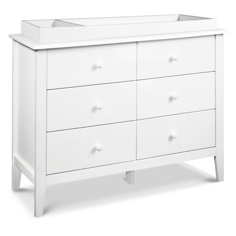 Factory Wholesale Nursery Furniture Wood Baby Dresser 6 Drawers